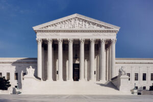 U.S. Supreme Court building representing the Hikma v. Amarin pharmaceutical patent decision