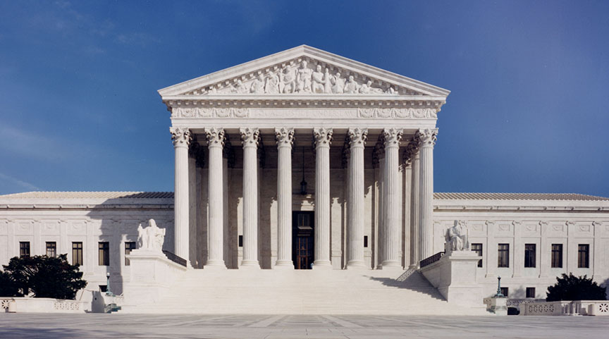 U.S. Supreme Court building representing the Hikma v. Amarin pharmaceutical patent decision